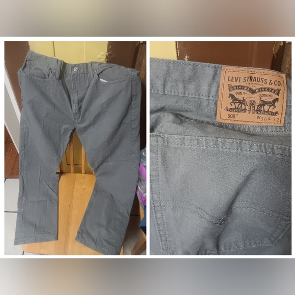 Levi's 508 Regular Taper Fit Men's Jeans~Men's Size 36×32 - Picture 4 of 4